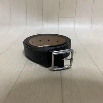 메종 옥토퍼시 벨트 블랙 천연 가죽