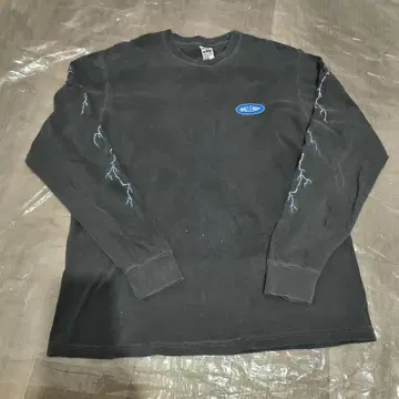 CHALLENGER/L/S BD TIGER TEE (BLACK)