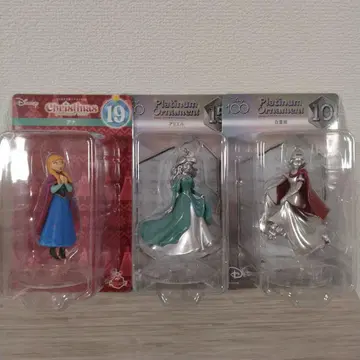 디즈니 플라티나 오너먼트 복권 백설공주 아리엘 안나