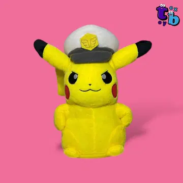 포켓몬스터 타카라토미 [ 캡틴 피카츄 ] 봉제 인형 No.B865
