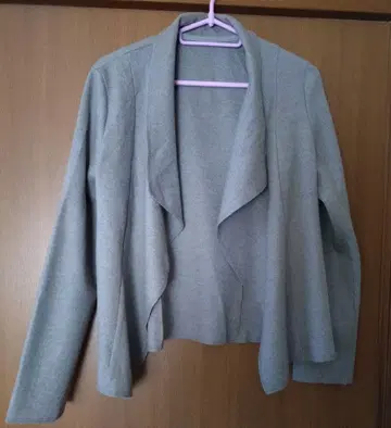 coup de chance 그레이 긴팔 가디건 사이즈 40 새상품