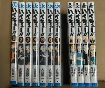 하이큐 코믹스 1~7권 소설 I~IV