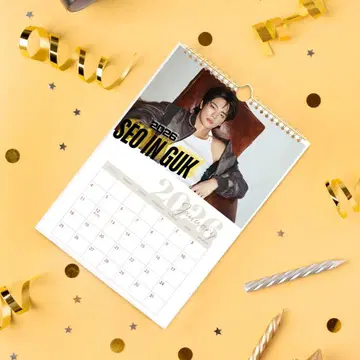 서인국 2026년 신상 벽걸이 달력 한국 드라마 굿즈 파이프라인