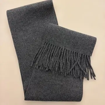 [ 미사용 새상품 ] ZARA 울 머플러 그레이