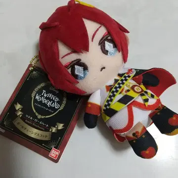 새상품 트위스티드 원더랜드 리들 로즈하트 마스코트