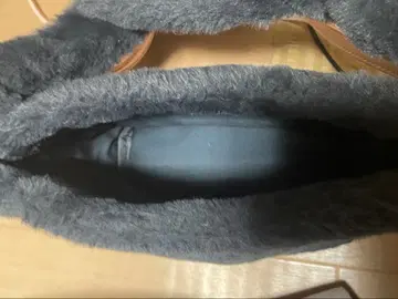 FURFUR 그레이 퍼 숄더백