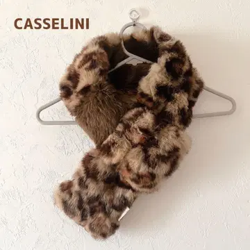 새상품* Casselini 캐세리니 티펫 레오파드 머플러