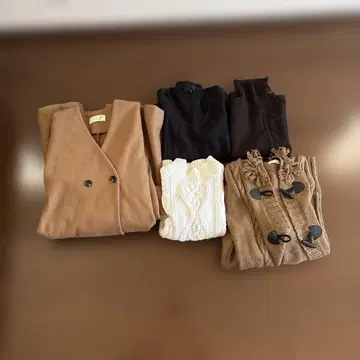 겨울 상품 스웨터 코트 묶음 판매 2 연휴 SALE