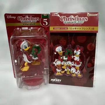 디즈니 크리스마스 오너먼트 2025 도널드 덕 세트