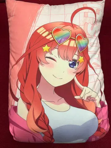 5등분의 신부 Gigo 한정판 롱 쿠션 스트릿 후드티 나카노 미쿠