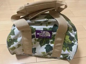 THE NORTH FACE PURPLE LABEL 보스턴 백 잎 패턴