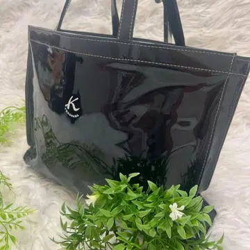 KITAMURA 키타무라 에나멜 토트백 페이턴트