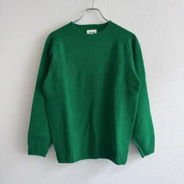 특가 MORRIS & SONS 니트 크루넥 그린 남성용 1 S