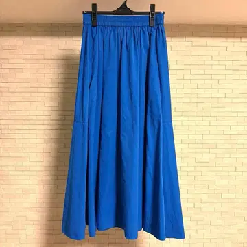 그린 레이블 릴랙싱 볼륨 개더 스커트