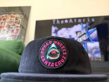 USA SANTA CRUZ 산타크루즈 코듀로이 캡 블랙