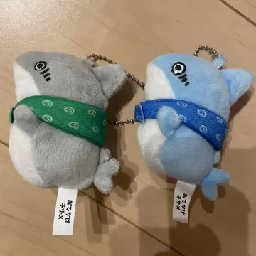 외출 아기상어 봉제 인형 키링