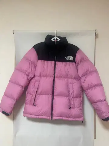 THE NORTH FACE 다운 자켓 핑크/블랙