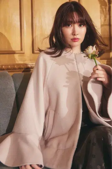 Convertible Faux Fur Tippet Coat