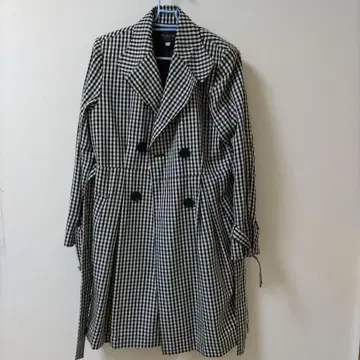 트렌치코트 RECENTURE 체크 무늬 L