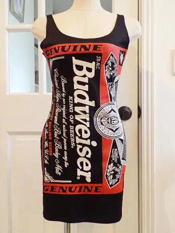 Budweiser 탱크탑 L 버드걸 의상 버드와이저