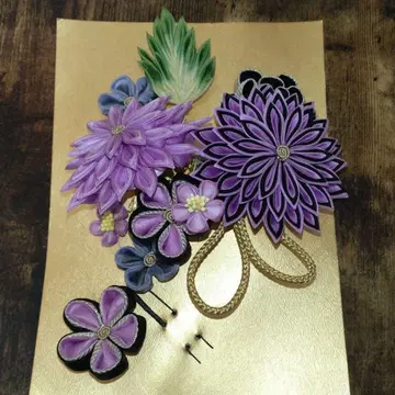 츠마미자이쿠 머리 장식 성인식, 결혼식