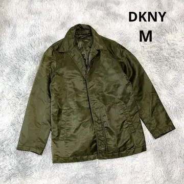 [ DKNY ] 나일론 자켓 (M) 히요쿠 시타테 카키 충전솜 있음