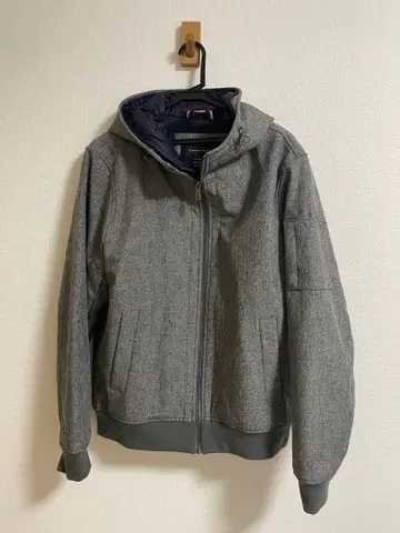 TOMMY HILFIGER 그레이 다운 자켓 M
