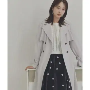 [컨디션 최상] 프로포션 바디 드레싱 페미닌 트렌치코트 그레이