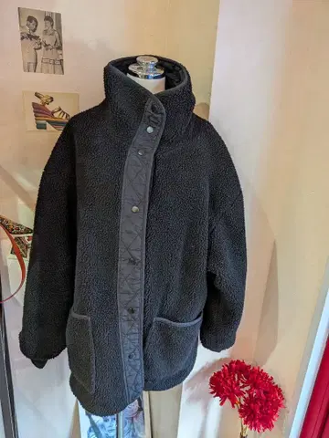 보아 자켓 블랙