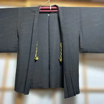 겉옷, 블랙 무늬, 문양 1개, 새상품급, 새상품, 순수 실크,