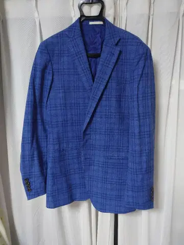 에르메네질도 제냐 제냐 블루 썸머 테일러드 자켓