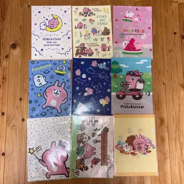 [ 새상품 ] 카나헤이 피스케와 토끼 클리어 파일 묶음 판매