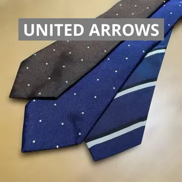 UNITED ARROWS 넥타이 3개 세트