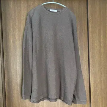 CONFECT [ UpcycleLino ] 트위스트 W 페이스 풀오버