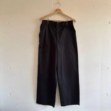 steven alan 블랙 와이드 팬츠 L