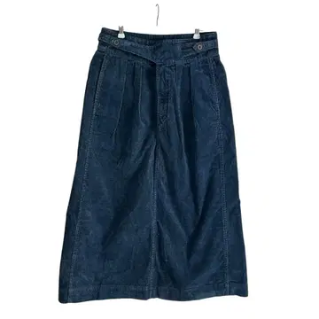 N-498 45R 코듀로이 인디고 스커트 사이즈 미상