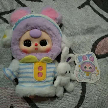 babythree 감몽 토끼 봉제 인형 키링