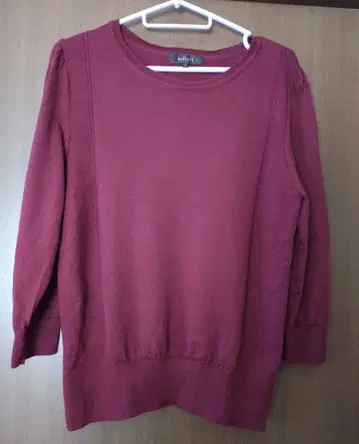 Reflect 빨간색 긴팔 니트 13호