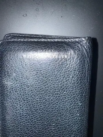 던힐 블랙 접이식 지갑