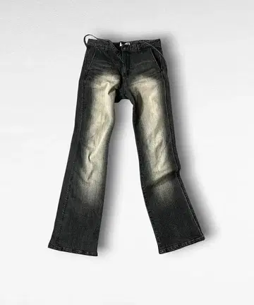 새상품급 MELT THE LADY 블랙 데님 팬츠