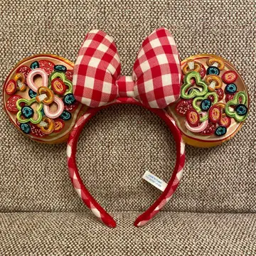 미니 머리띠 피자