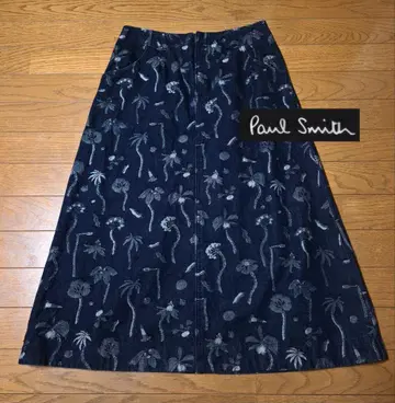 폴스미스 데님 스커트