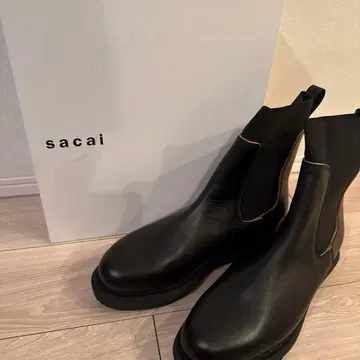 미사용 새상품 sacai 부츠 사이드 고어 부츠 사이즈 43
