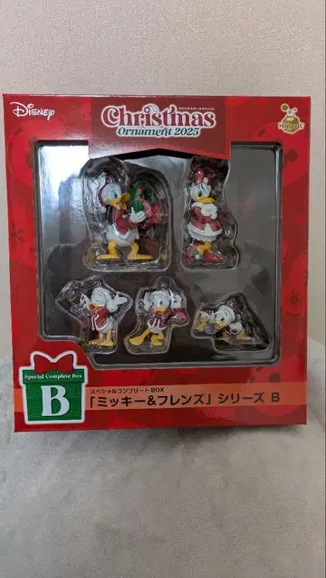 Disney 2025 크리스마스 오너먼트 5체 세트