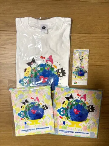 EXPO2027 산리오 뚱크뚱크 콜라보 4종 세트