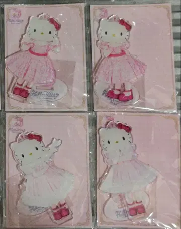 산리오 퓨로랜드 헬로키티 50주년 아크릴 스탠드 헬로키티