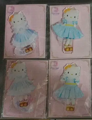 산리오 퓨로랜드 헬로키티 50주년 아크릴 스탠드 헬로미미