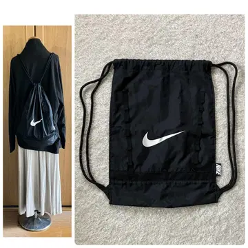 NIKE 냅색 블랙