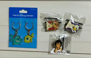 디즈니 캔뱃지 키링 세트 즉시 구매