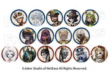 Identity V 트레이딩 캔뱃지 설정화 Vol.1 10BOXS